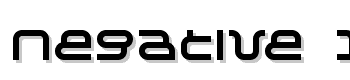 Negative-12 font